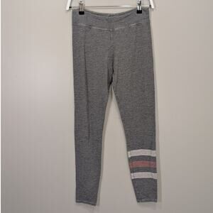 Sundry Active Pants High Rise Stripe Detail Lounge Cozy Workout Travel - Size M